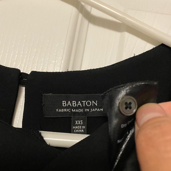 Aritzia Babaton Black Simon Sleeveless Blouse - Picture 5 of 6